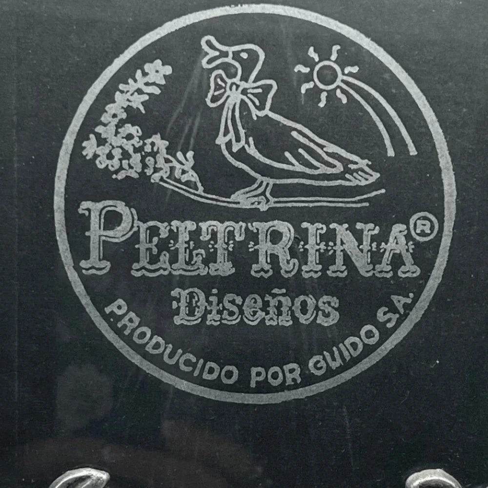 Art Nouveau‎ style Vtg pewter/metal picture frame Argentina Peltrina Diseños.